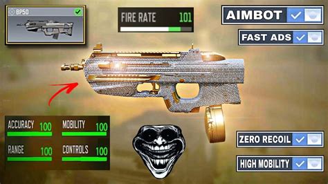 NEW 2 SHOT BP50 Gunsmith Its TAKING OVER COD Mobile In Season 9 NEW