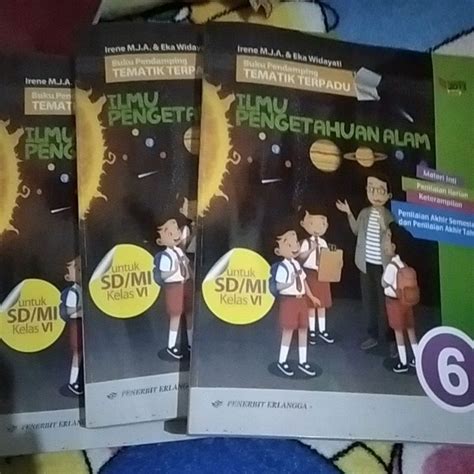 Jual Buku Pendamping Tematik Terpadu Ilmu Pengetahuan Alam Untuk Kelas