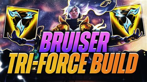 TONNES OF DAMAGE! TRI-FORCE BRUISER YASUO BUILD! - YouTube