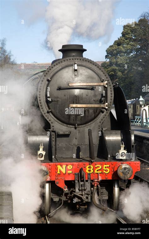 Grosmont Station Platform 1930s Class S15 Maunsell 4 6 0 Freight Train Locomotive Design Ex Sr