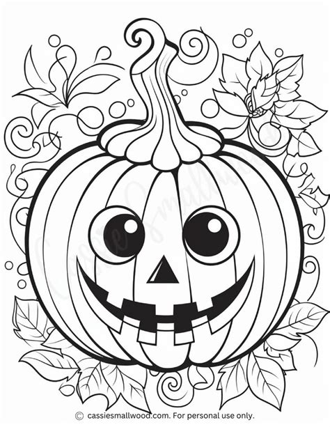 Awesome Halloween Coloring Pages Cassie Smallwood In Witch