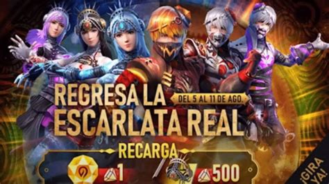 Free Fire C Mo Obtener El Pergamino Escarlata Real