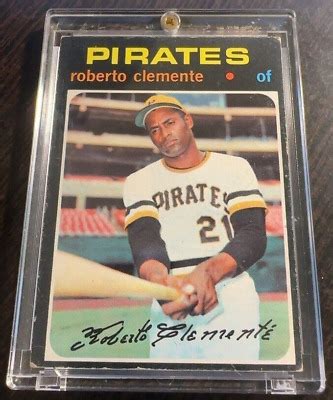 1971 TOPPS ROBERTO CLEMENTE CARD 630 PIRATES HOF VG EX OR BETTER