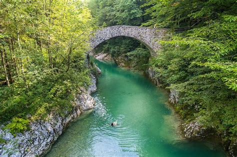 The Nadiža River Soča Valley Slovenia