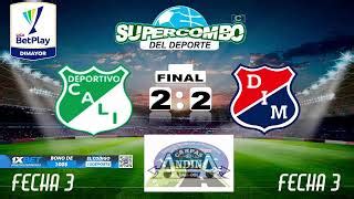 En Vivo Deportivo Cali Vs Medellin Ligabetplay Fecha By Super