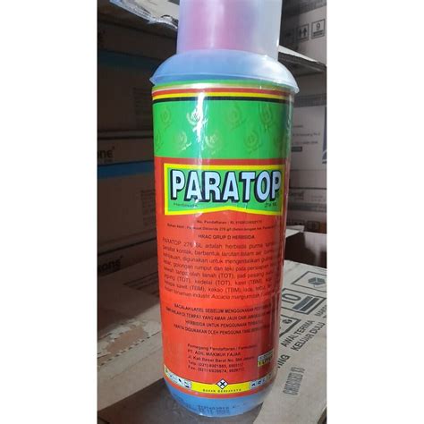 Herbisida PARATOP 1 Ltr Lazada Indonesia