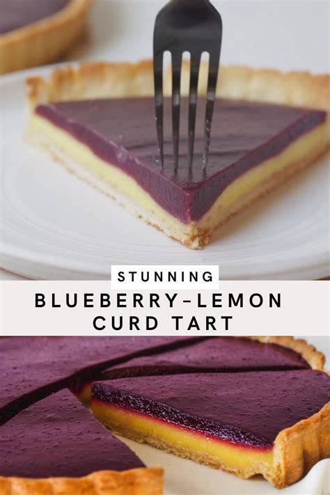 Blueberrylemon Curd Tart Artofit