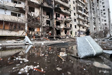 Search Continues For Possible Victims In The Destroyed Building In Kiev