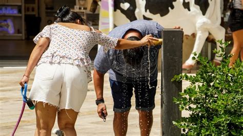 La AEMET anuncia una nueva ola de calor que durará hasta el jueves