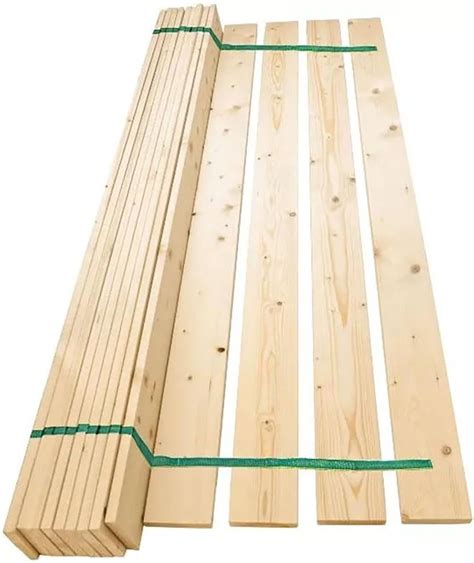 Replacement Bed Slats - Solid Pine Wooden Bed Slats for Single Beds ...