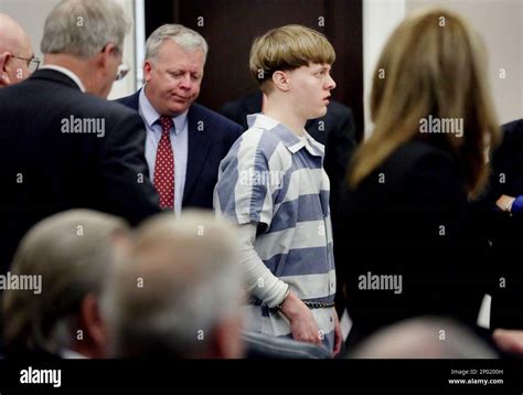 Dylann Roof Enters The Court Room At The Charleston County Judicial