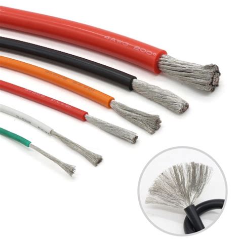 Meters Heat Resistant Cable Awg Ultra Soft Silicone Wire