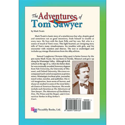 Adventures Of Tom Sawyer The Piccadilly Books