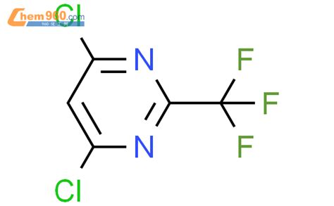 705 24 846 二氯 2 三氟甲基嘧啶化学式、结构式、分子式、mol 960化工网