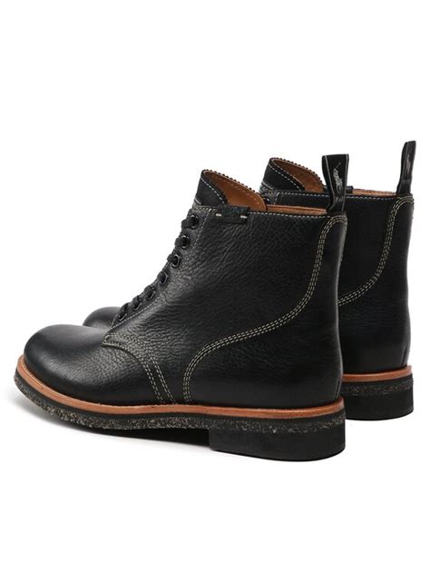 Polo Ralph Lauren Stiefel Rl Army Bt Schwarz Modivo De