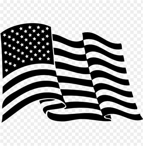 Outline Of American Flag