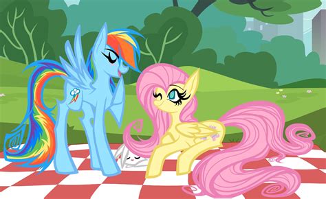 Fluttershy X Rainbow Dash