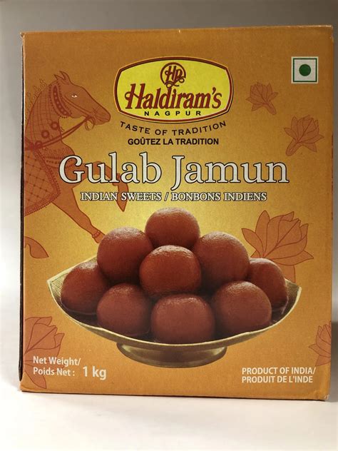 Haldirams Gulab Jamun 1Kg A1 Indian Grocery Online