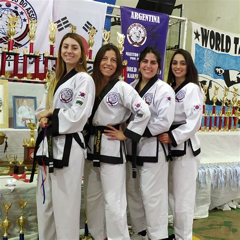 Las Chicas De La World Tang Soo Do Assoc Mar Del Plata Argentina