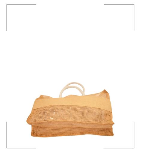 Eco-friendly Mesh Jute Bag for Grocery