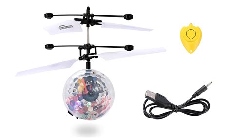 Up To Off On Imountek Rc Led Flying Ball E Groupon Goods