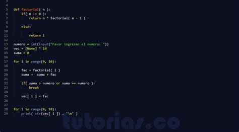 Funciones Python Suma Digitos De Factoriales Tutorias Co