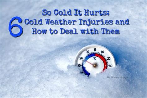 6 Cold Weather Injuries and How to Deal with Them - The Organic Prepper