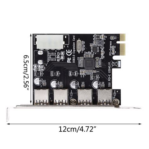 Купить 4 порта и разъёмы PCI-Е в концентратор USB 3.0 с интерфейсом PCI ...