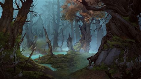 Fantasy Art Swamp Hd Wallpaper Rare Gallery