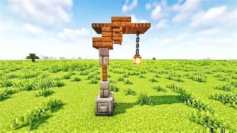 Illuminating Minecraft: A Creative Lamp Post Design