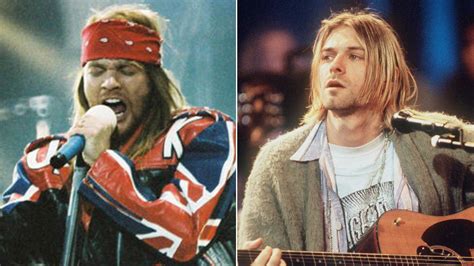 Guns N Roses versus Nirvana a 26 años de una guerra que solo cesó con