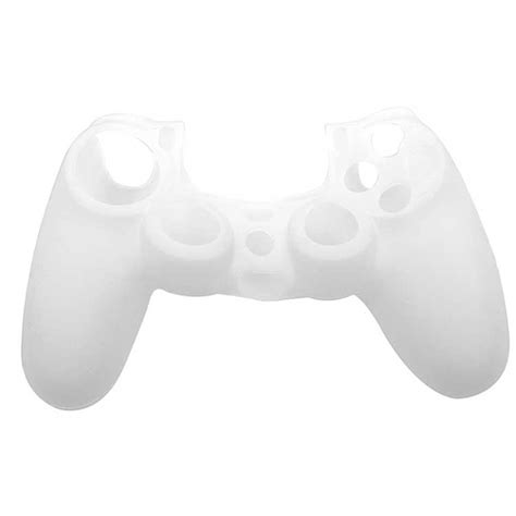 PROTETOR SILICONE PARA CONTROLE PS4 BRANCO TRANSPARENTE Star Games