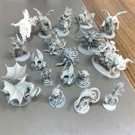 Dungeons And Dragons Dandd Cthulhu Wars Board Game Miniatures Ebay