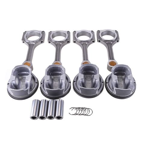 Set Connecting Rod Piston For Hyundai Sonata Kia Sorento