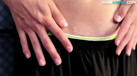 Sixpack Stud Shows His Ass And Masturbates In Locker Room