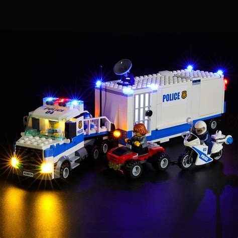 Amazon BRIKSMAX Led Lighting Kit For City Police Mobile Command