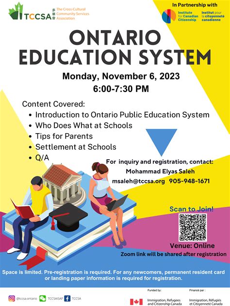 Ontario Education System Tccsa