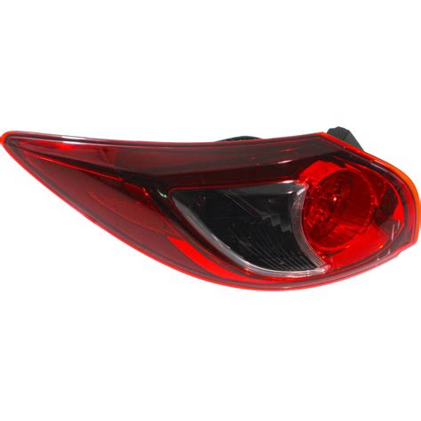 Tail Light For 13 16 Mazda CX 5 Driver Side Outer Body Mounted Bulb