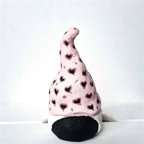 Love Gonk Handmade Scandinavian Gnome Pink By Nordbor