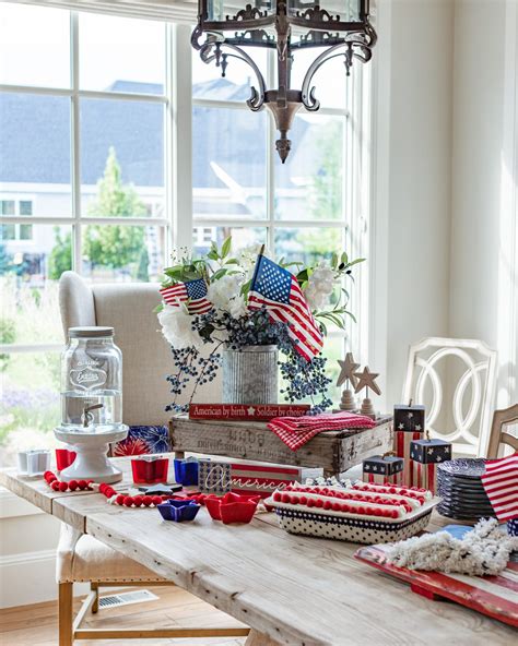 Fourth Of July Tablescape Ideas July Fourth Party Decor