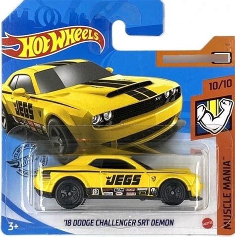 Hot Wheels Dodge Challenger Srt Demon Original Mattel
