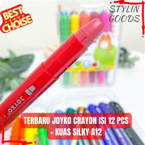 Jual Crayon Silky A Warna Krayon Putar Halus Dari Joyko Di Lengkapi