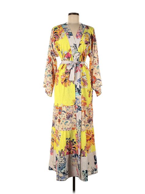 Anthropologie Yellow Casual Dress One Size - 62% off | ThredUp