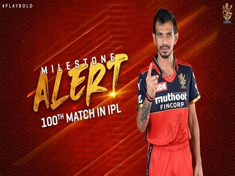 Ipl 2021 Rcb Spinner Yuzvendra Chahal Completes 100 Games In Tournament