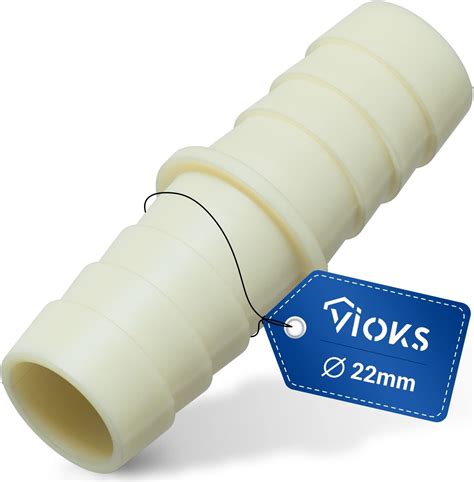 VIOKS Adattatore Di Scarico Per Lavatrice Diametro 22 Mm Per Tubo Di