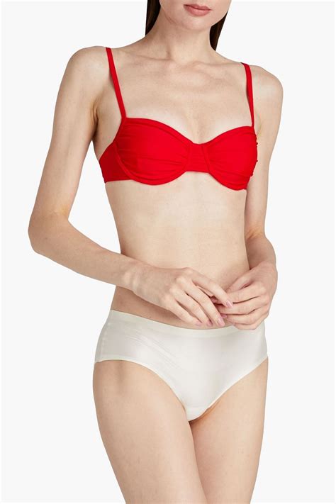 REBECCA VALLANCE Lucia Bikini Top THE OUTNET