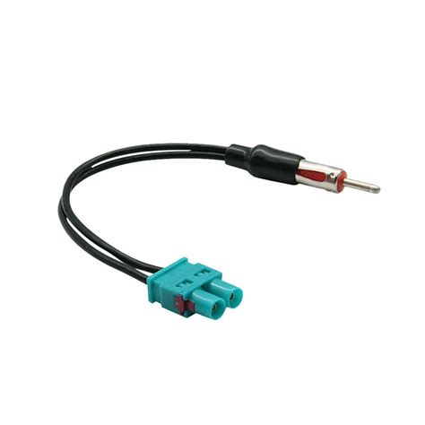 Auto Radio Audio Antenna Dual Fakra To DIN Male Adapter Cable China