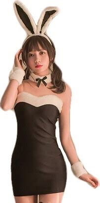Jasmygirls Women Sexy Bunny Costume Kawaii Anime Cosplay Lingerie Set
