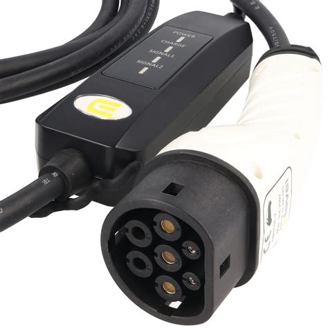 Ladekabel für Elektroautos mit SchuKo Stecker auf Typ 2 Mode2 230V 16A