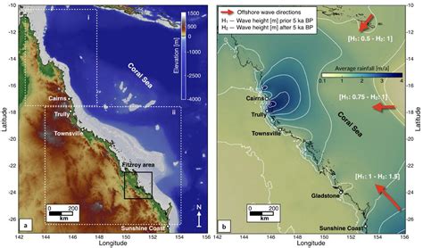 Topography Of Great Barrier Reef